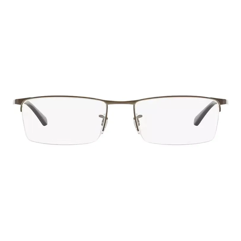 RayBan Metal Irregular Shape Eyeglass Frames Unisex Gunmetal