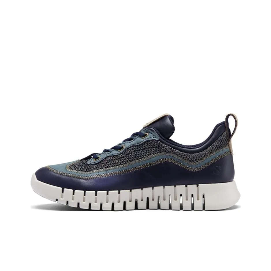 Ecco Smart Series Low-Top Casual Shoes Men's Blue