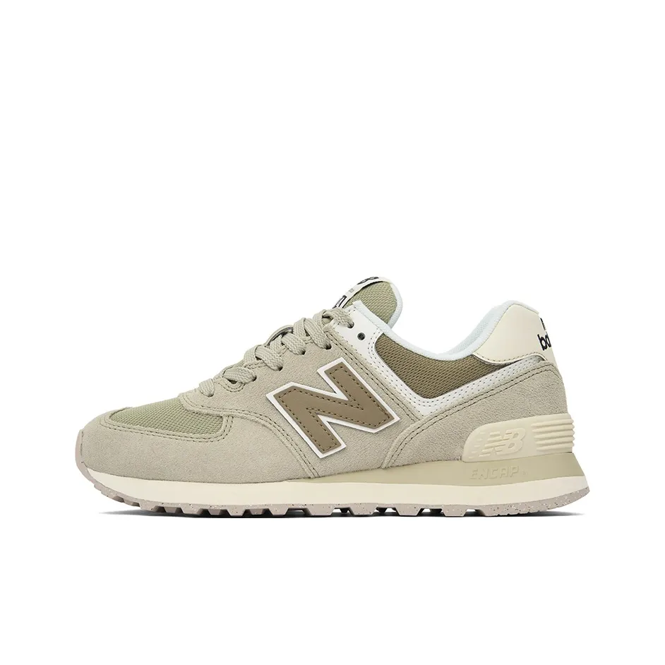 New Balance 574 Olivine Dark Stoneware Women's