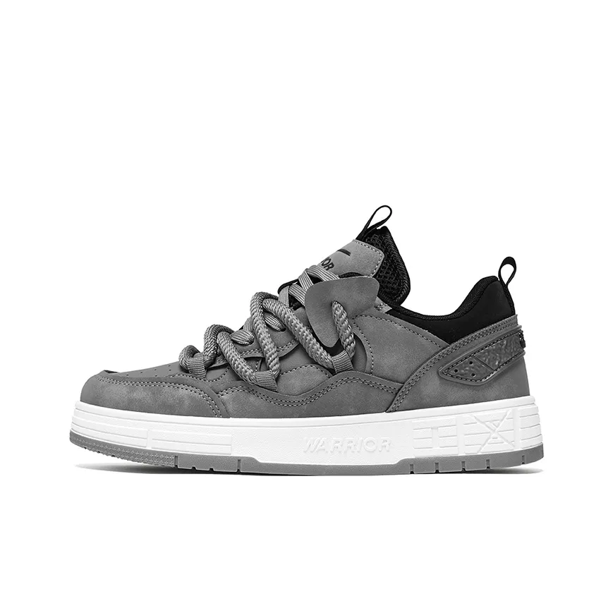 Warrior Height Increasing, Abrasion Resistant, Lightweight, And Breathable Low Top Skateboard Shoes Unisex