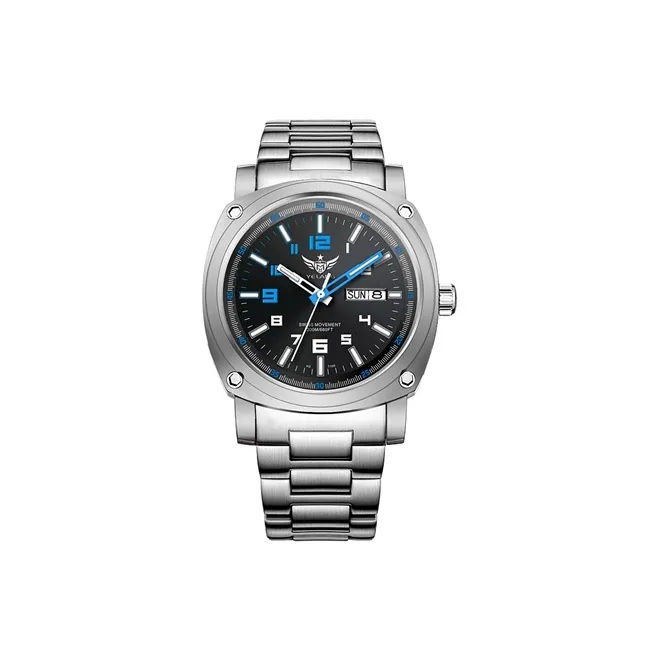 YELANG Pilot Collection Automatic Mechanical Movement Watch Men's Watches Black Dial
