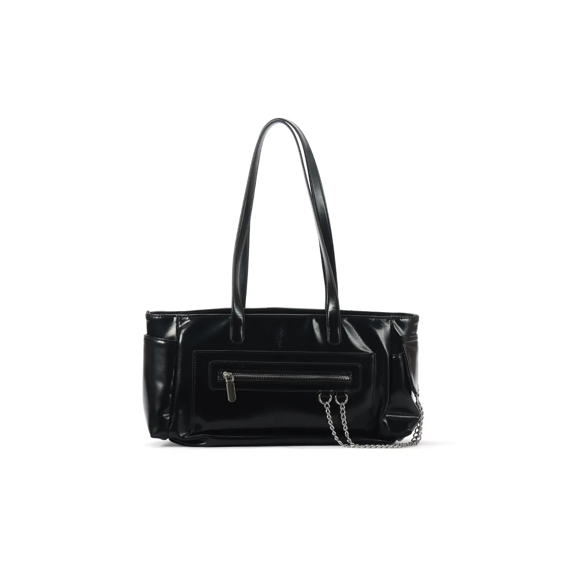 Gudair ПУ (полиуретан) Вощеная кожа Сумка Сумка через плечо Стандартная Женская Белая Черная