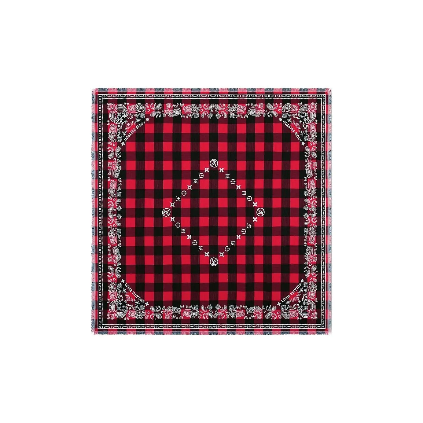 LOUIS VUITTON Damier Buffalo Stole