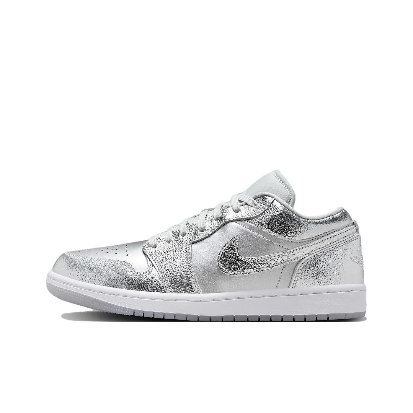 Jordan 1 Low SE Metallic Silver Women's