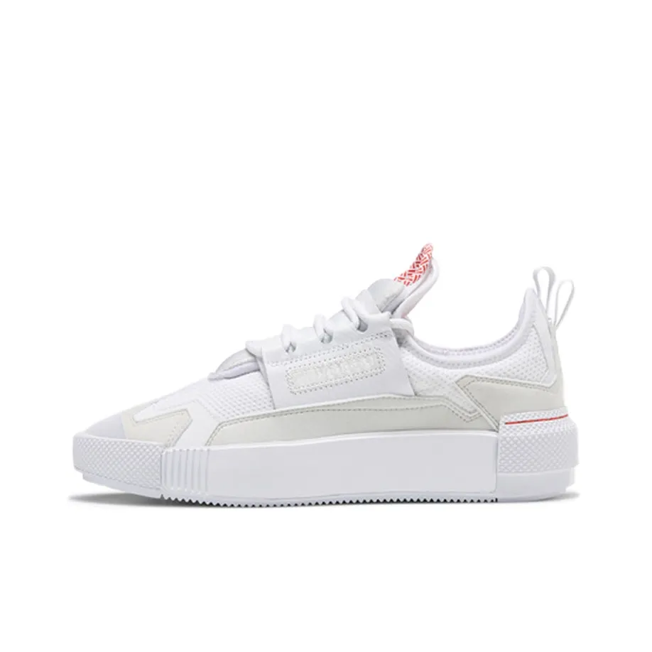 Reebok совместный бренд Sudeca Повседневный Удобный Городской Techwear Кремовая Платформа Низкий Топ Скейтбординг Кроссовки Унисекс Белый