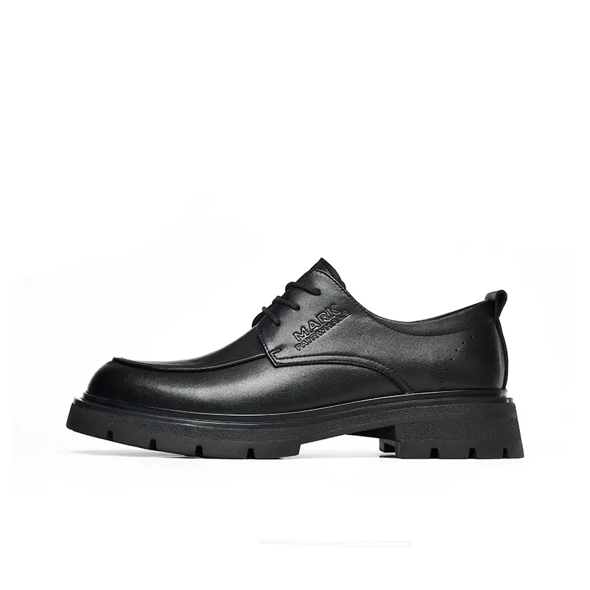 FAIRWHALE Dress Shoes Men's Low top Black/Brown