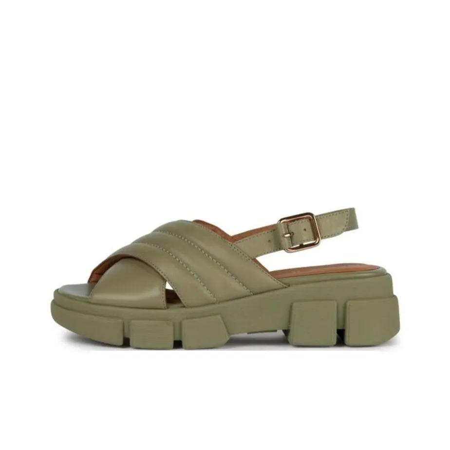 GEOX One Strap Sandals Women's Green