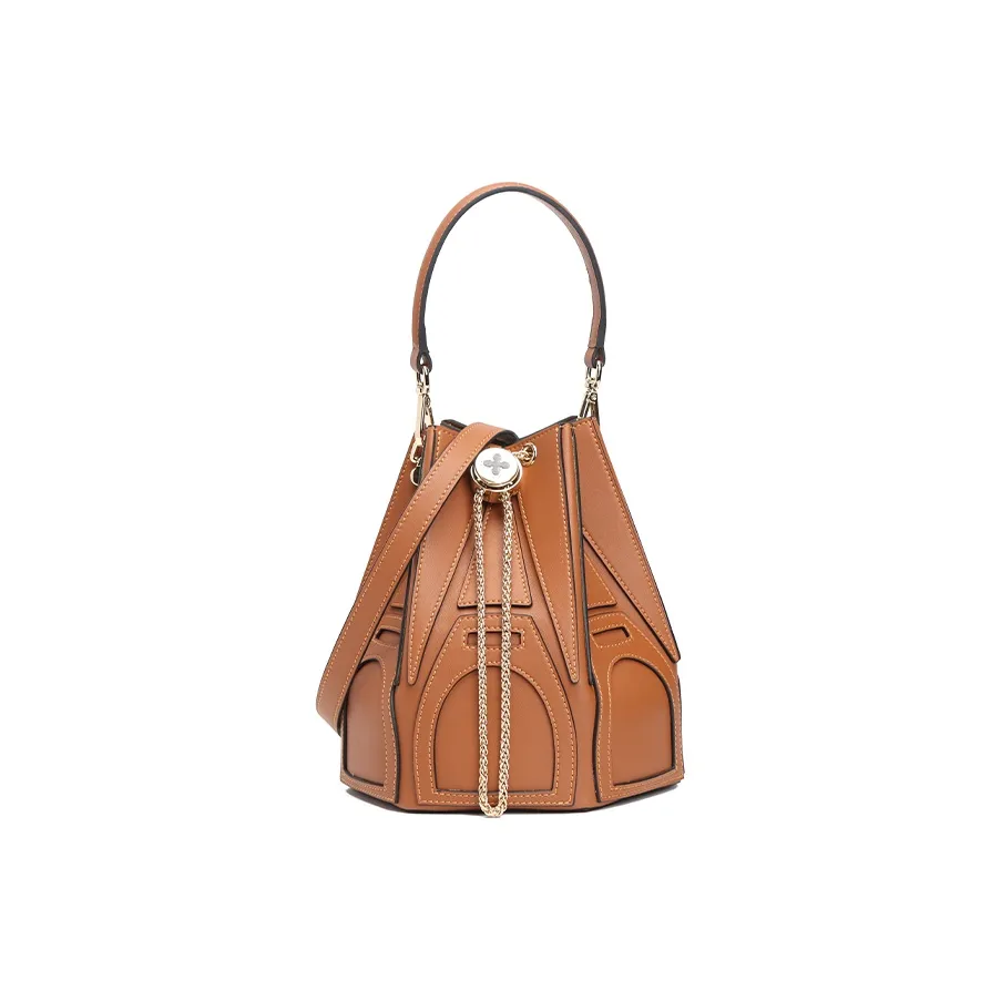 Why Искусственная кожа Одно плечо Ручная сумка Сумка через плечо Средний Женская Карамель Мокко AUTUMN Желтый