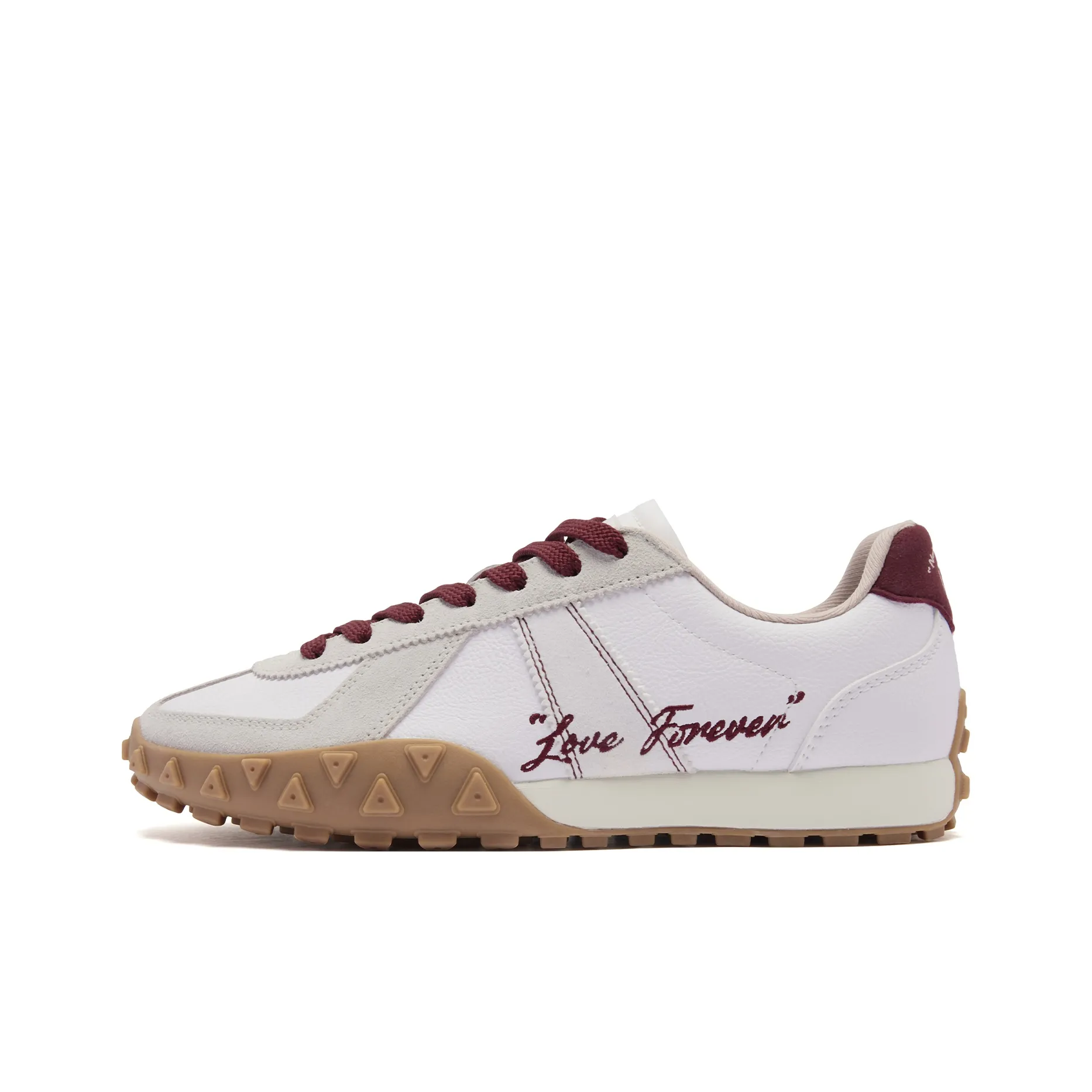 QIAODAN Повседневный Низкий Топ Jordan Белый Вермиллион Красный Женский