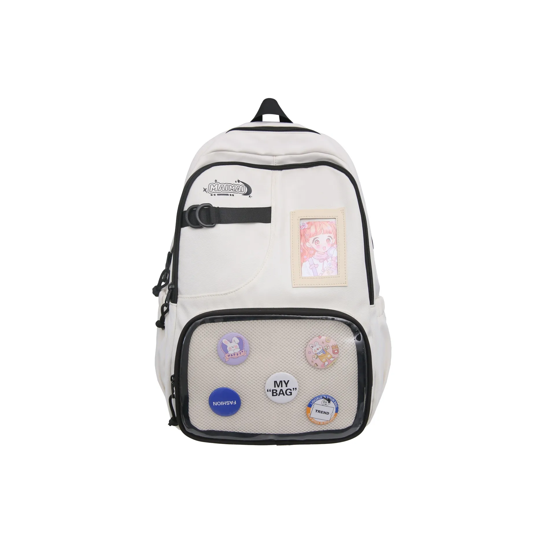 BAODIDAISHU Рюкзак из нейлона и ПВХ унисекс