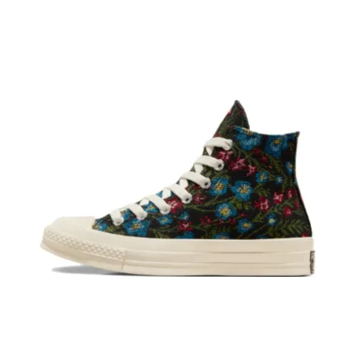 Converse Chuck 70 Кроссовки для скейтбординга Высокие Черные Женские