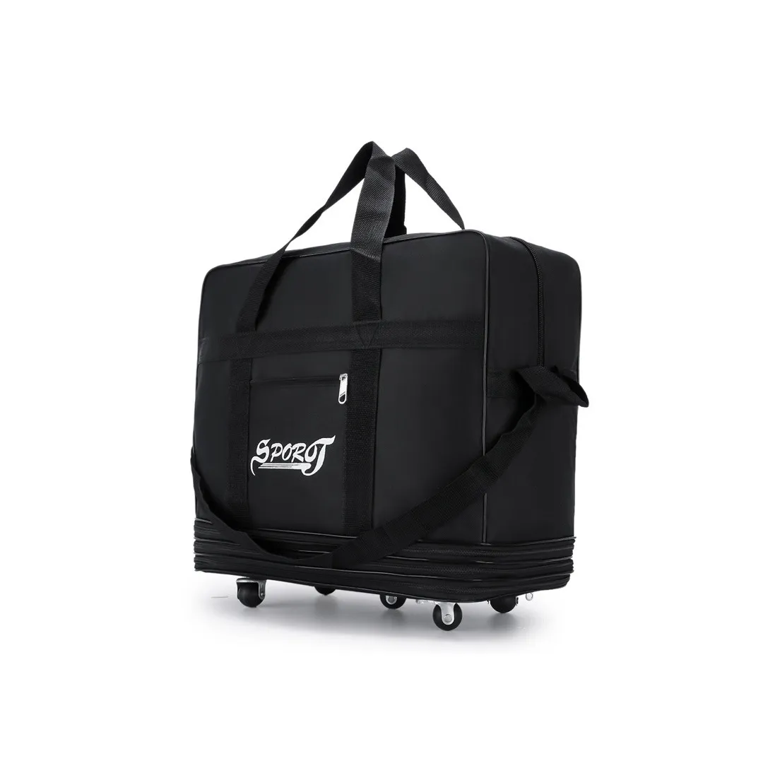 Oxford Travel Bag Regular Unisex Black