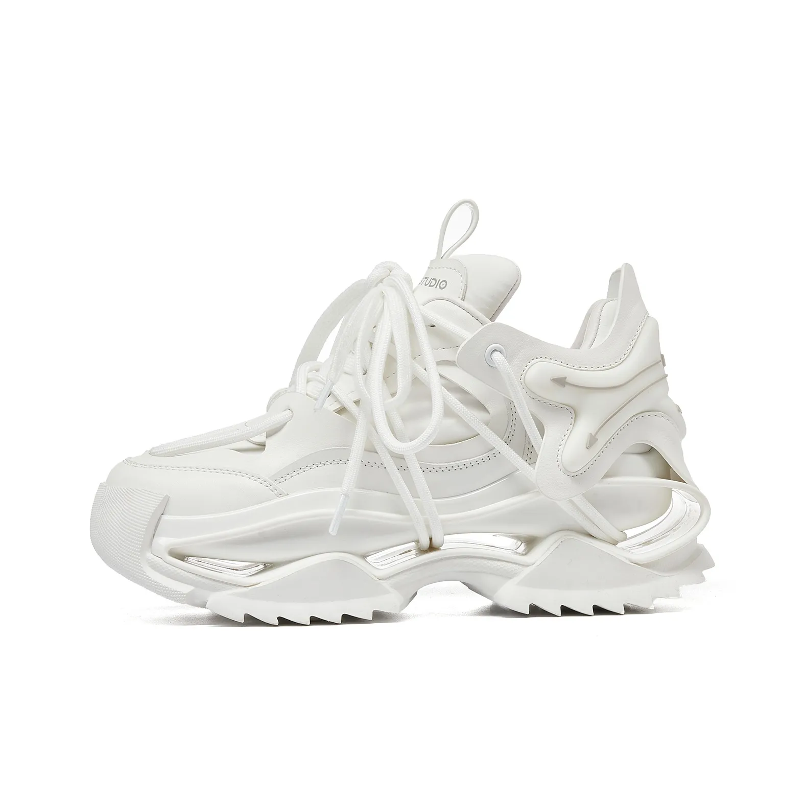LEECAT STUDIO Cushioning Height Increasing Abrasion Resistant Breathable Chunky Sneakers Women's