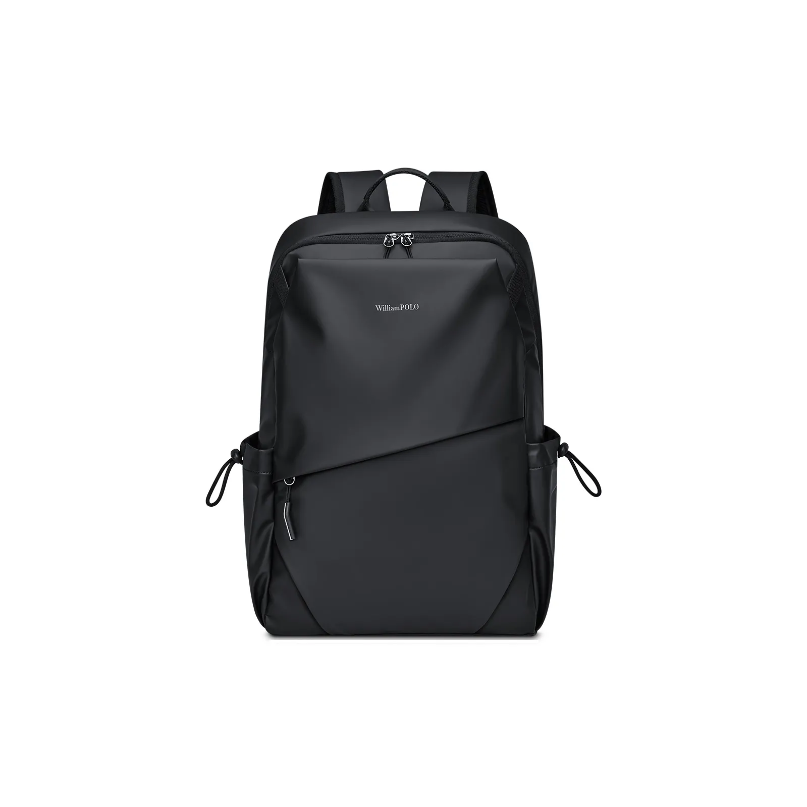 WilliamPOLO Ткань Рюкзак Большой Мужской Черный