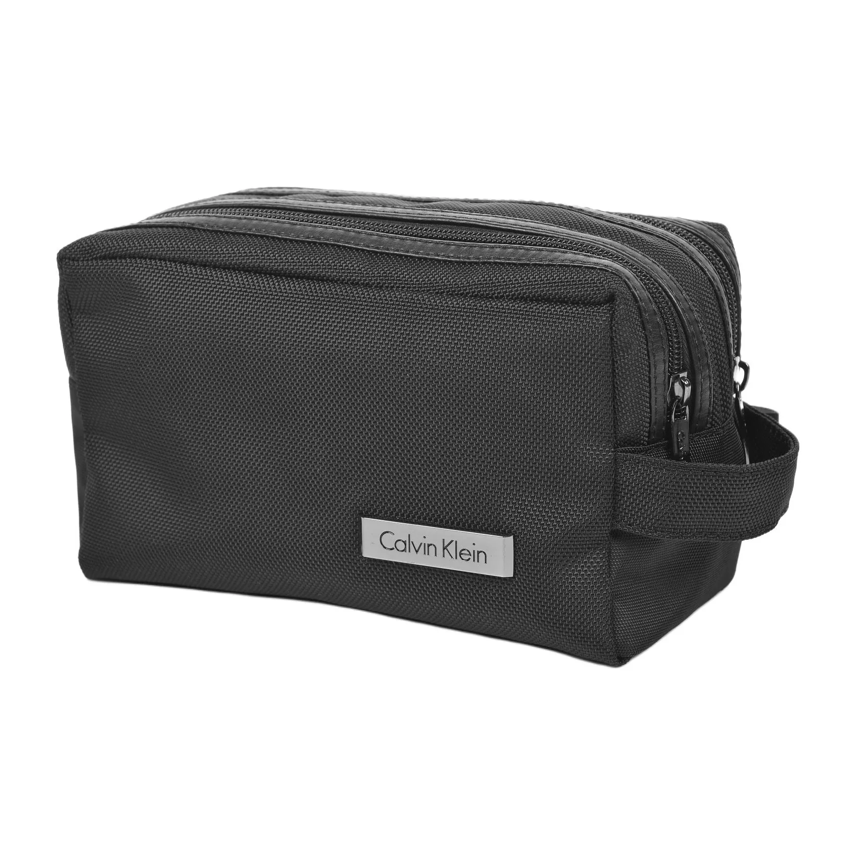 CALVIN KLEIN Полиэстер Туалетная сумка Унисекс Черная