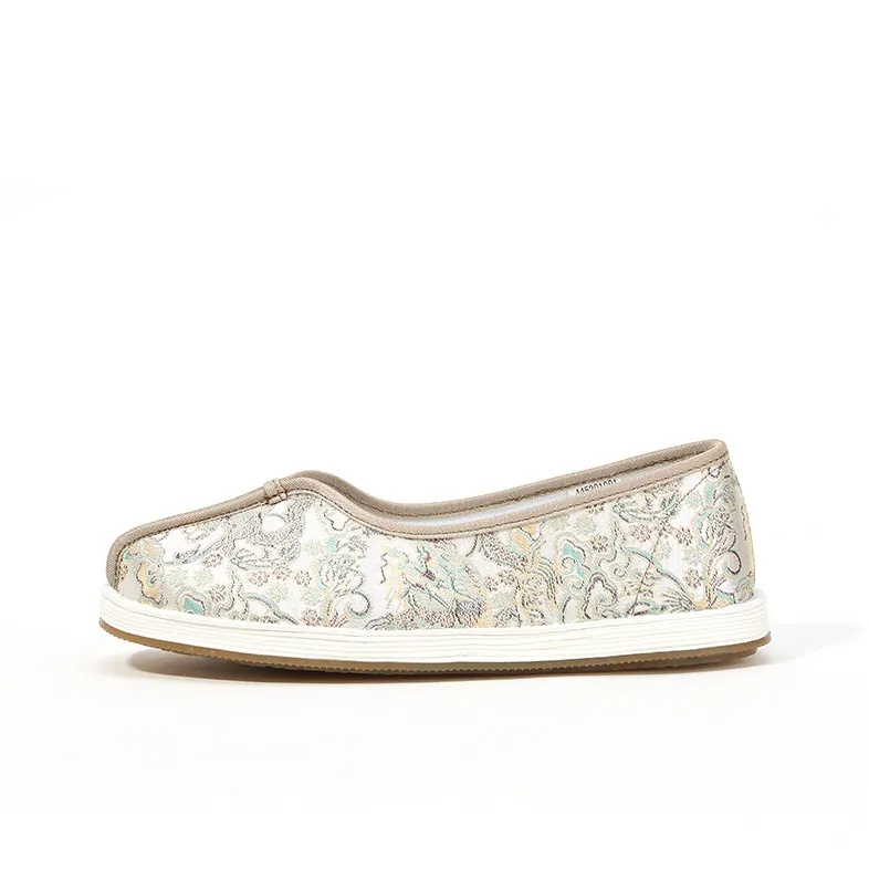 Old Meihua Повседневная обувь Женская Серебряная Серый