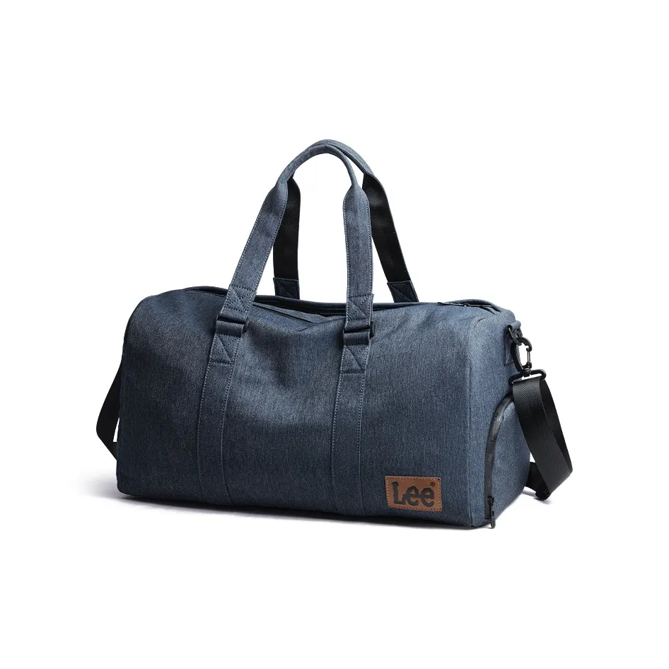 Lee Oxford Storage Handbag, Crossbody Bag, Men's Tubas Unisex Denim Blue