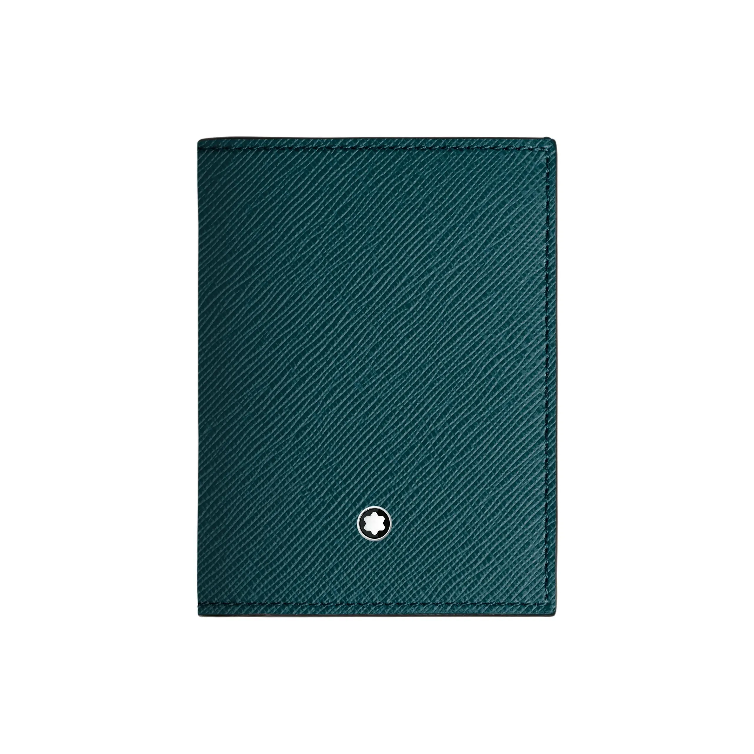 MONTBLANC Телячья кожа Кошелек Мини Мужской Cyprus Синий