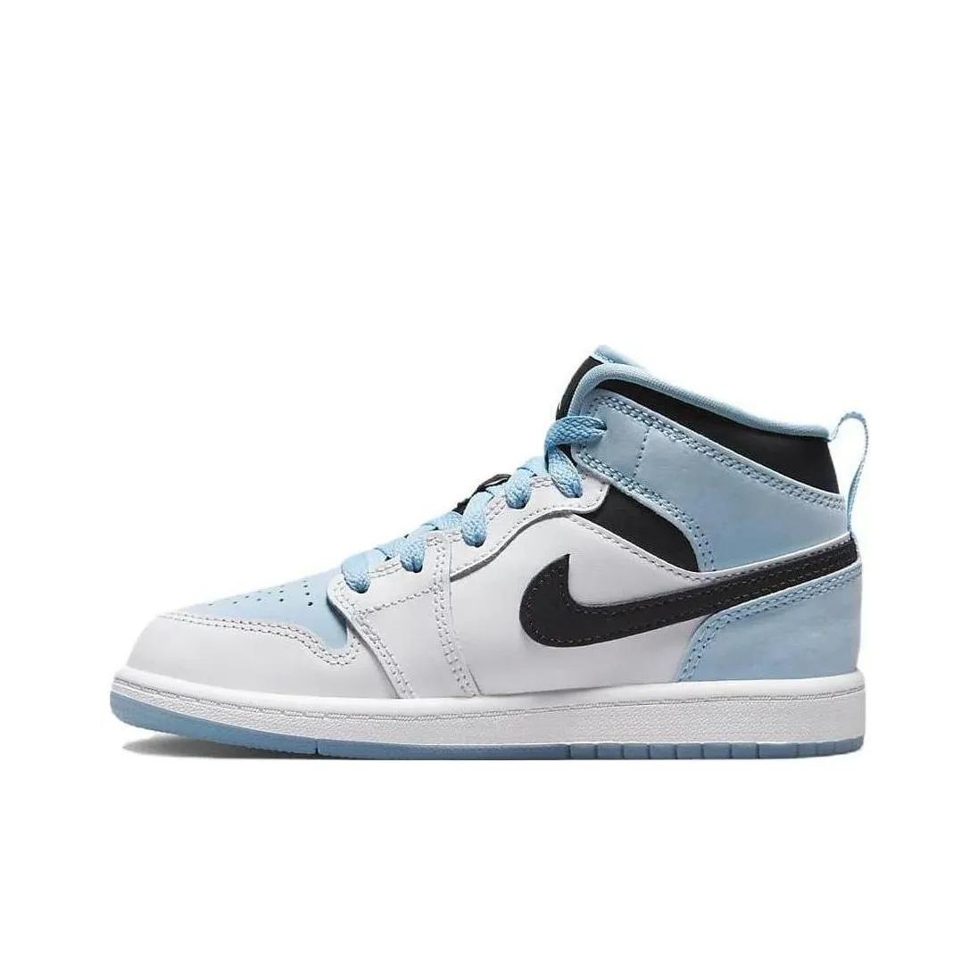 Air Jordan 1 Mid Se 'White Ice Blue' Ps