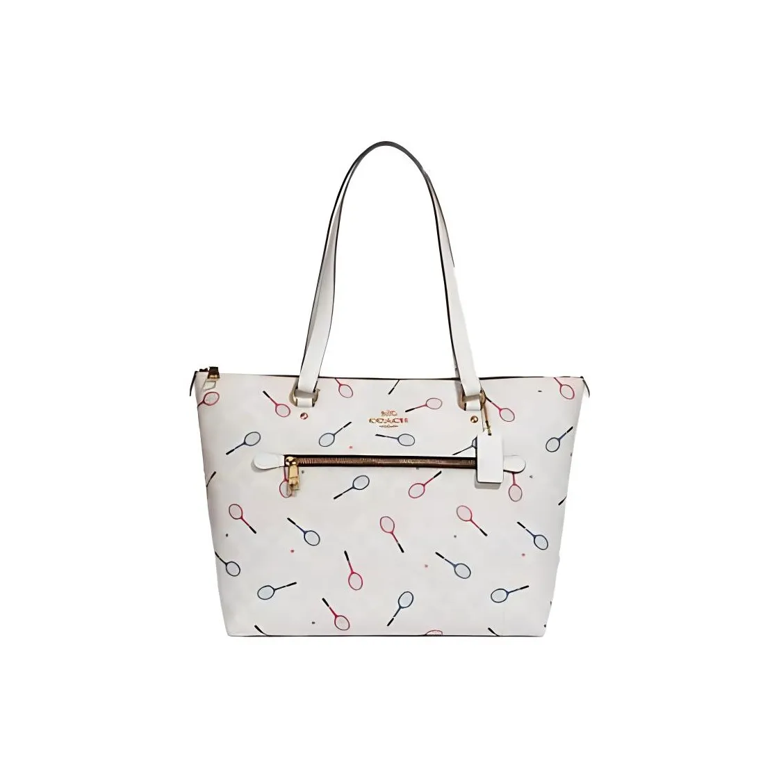 COACH Gallery Кожа Портативный Сумка через плечо Сумка на плечо Женская Белая