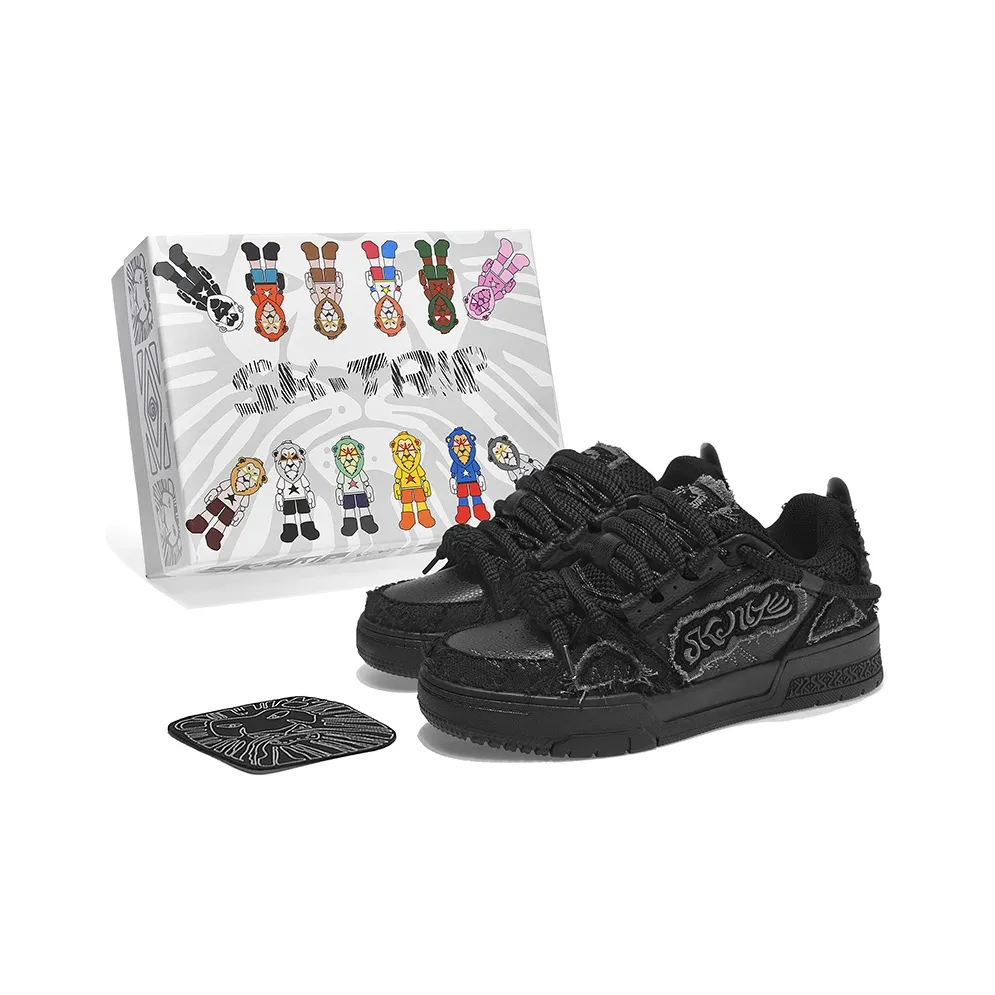 SK.TRIP Rockstud pointed toe ballerina shoes