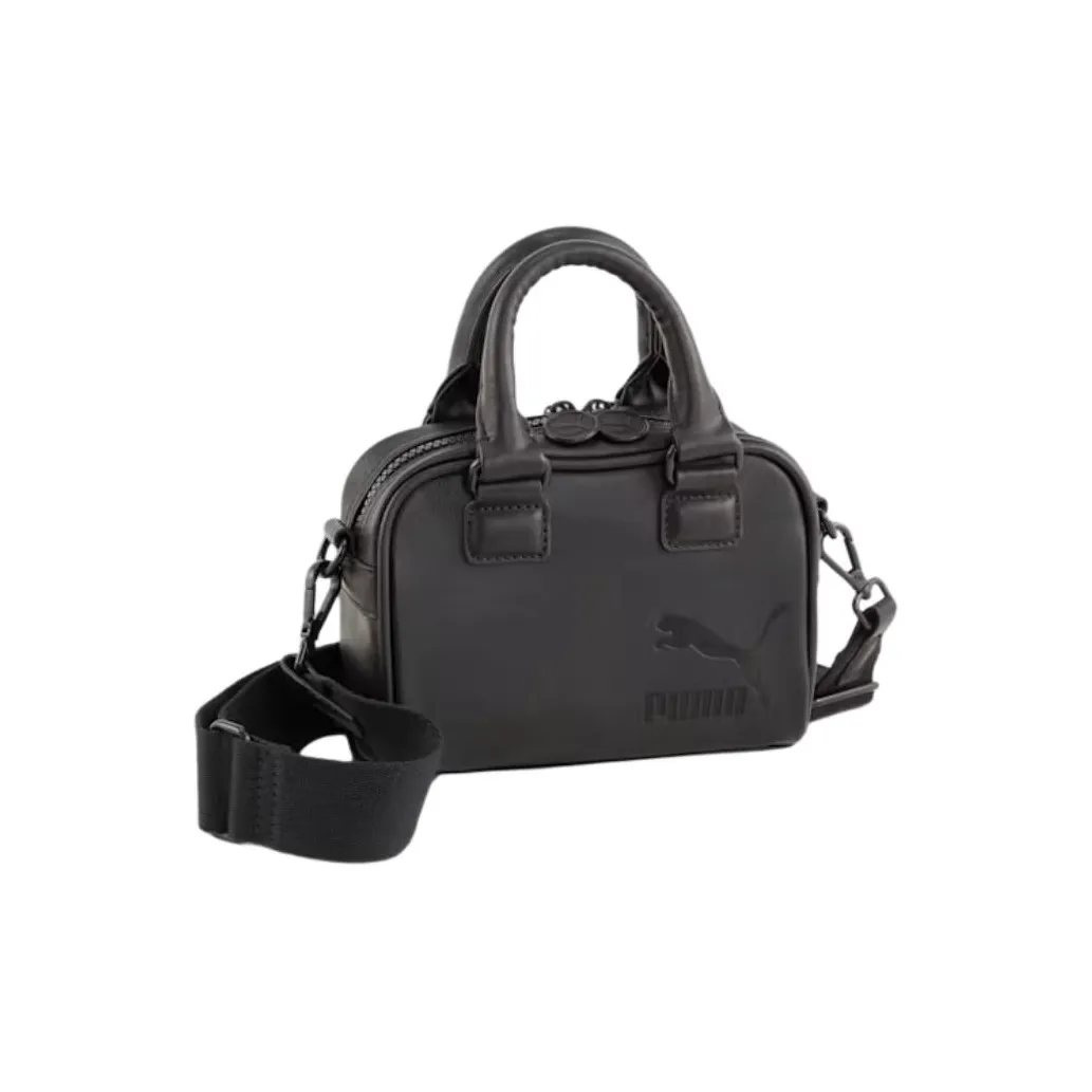 PUMA Полиэстер Одно Плечо Ручная Сумка Сумка через плечо Маленькая Унисекс Черная