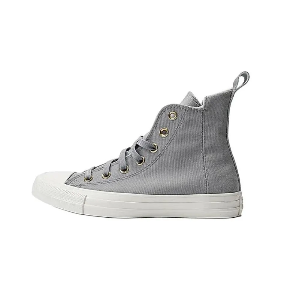 Converse Chuck Taylor All Star Non Slip Легкий Высокий Топ Скейтборд Кроссовки Унисекс Серый