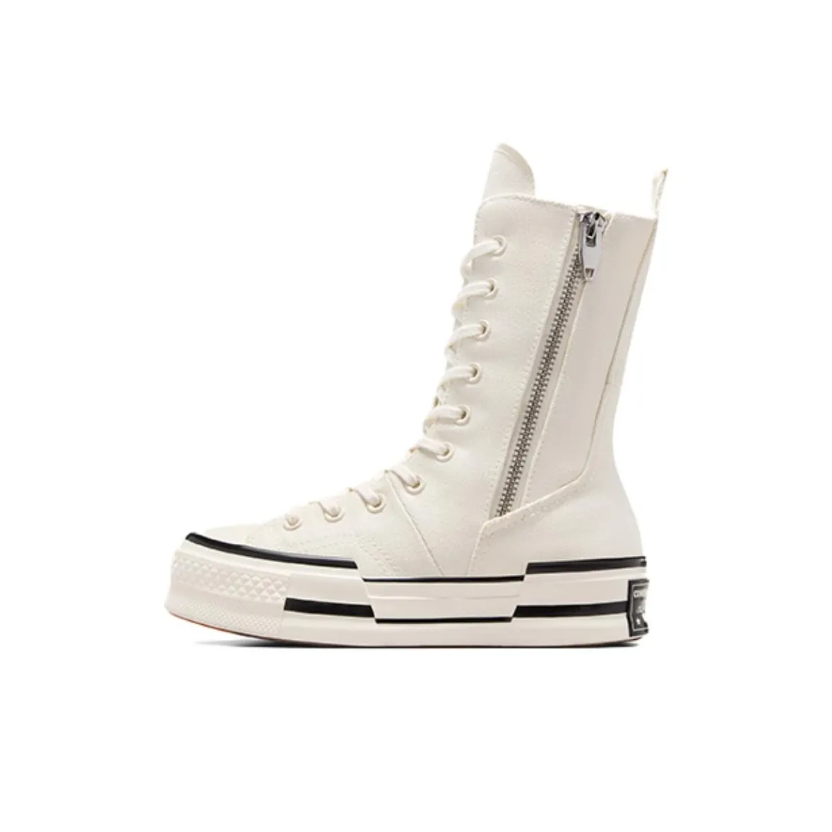 Converse Chuck 70 Plus Устойчивые к истиранию высокие кеды Женские Белые