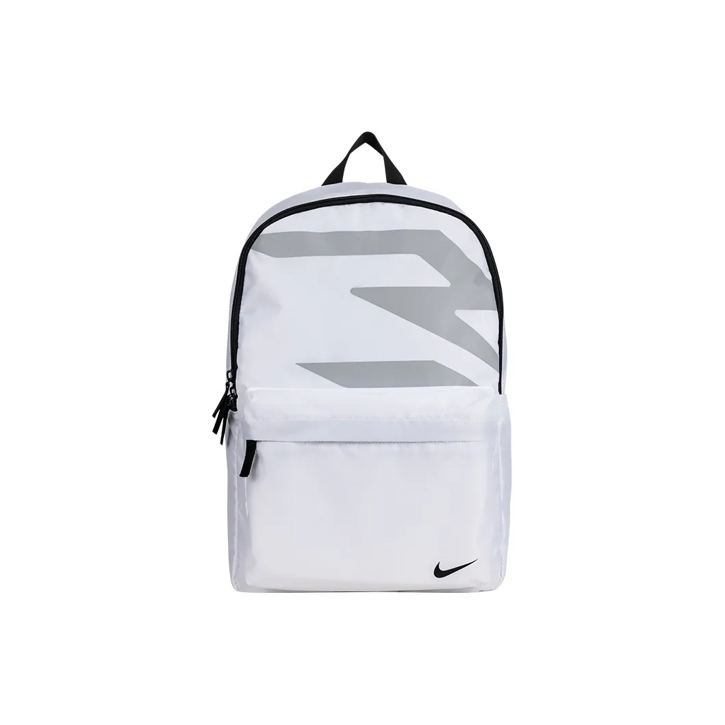 Nike Polyester Backpack Unisex White/Black/Gray