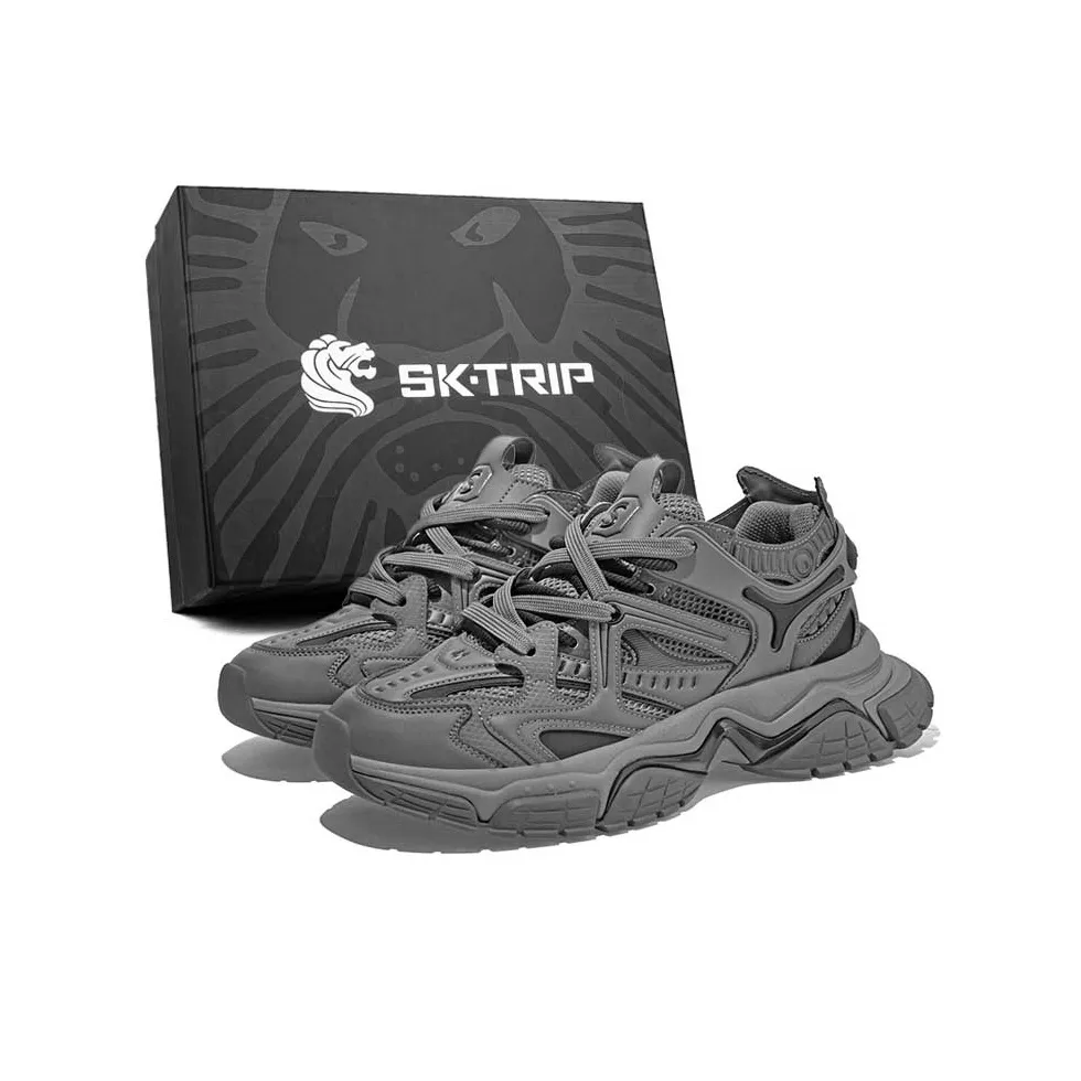 SK.TRIP Crossbow 2 Амортизация Устойчивый к истиранию Увеличение высоты Низкий топ Кроссовки Унисекс Эксклюзивная коробка