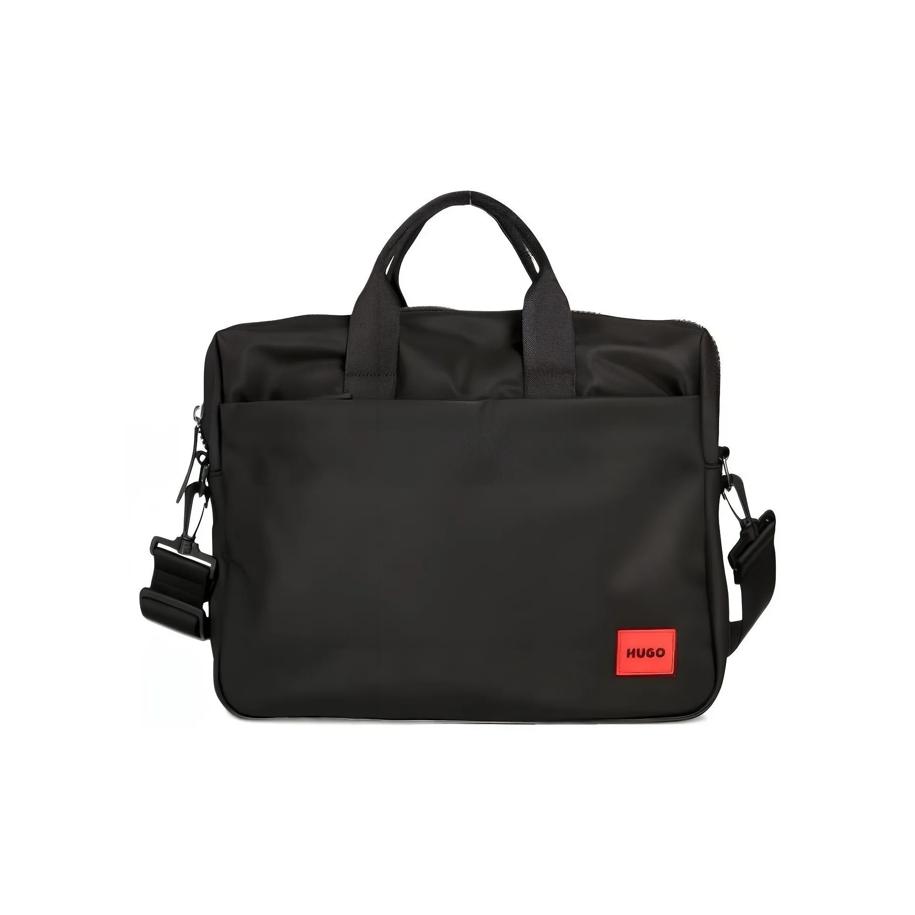 Hugo Boss Переработанный материал портативная сумка через плечо мужская черная сумка