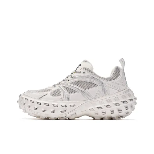TRUMPPIPE Толстоподошвенные кроссовки Low Top Белые Мужские