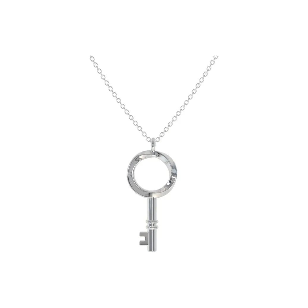Juunngle Lab S925 Silver Necklaces Pendant Collarbone Chain Unisex