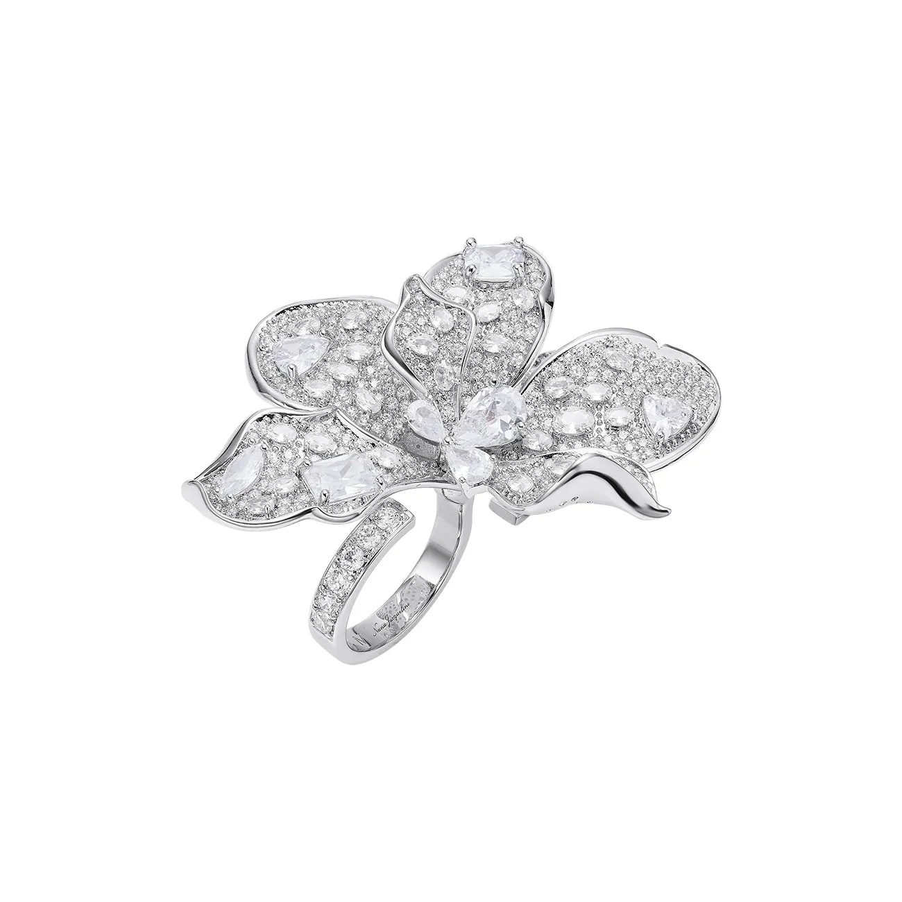 NANA JACQUELINE Латунные Кольца Женские Белые