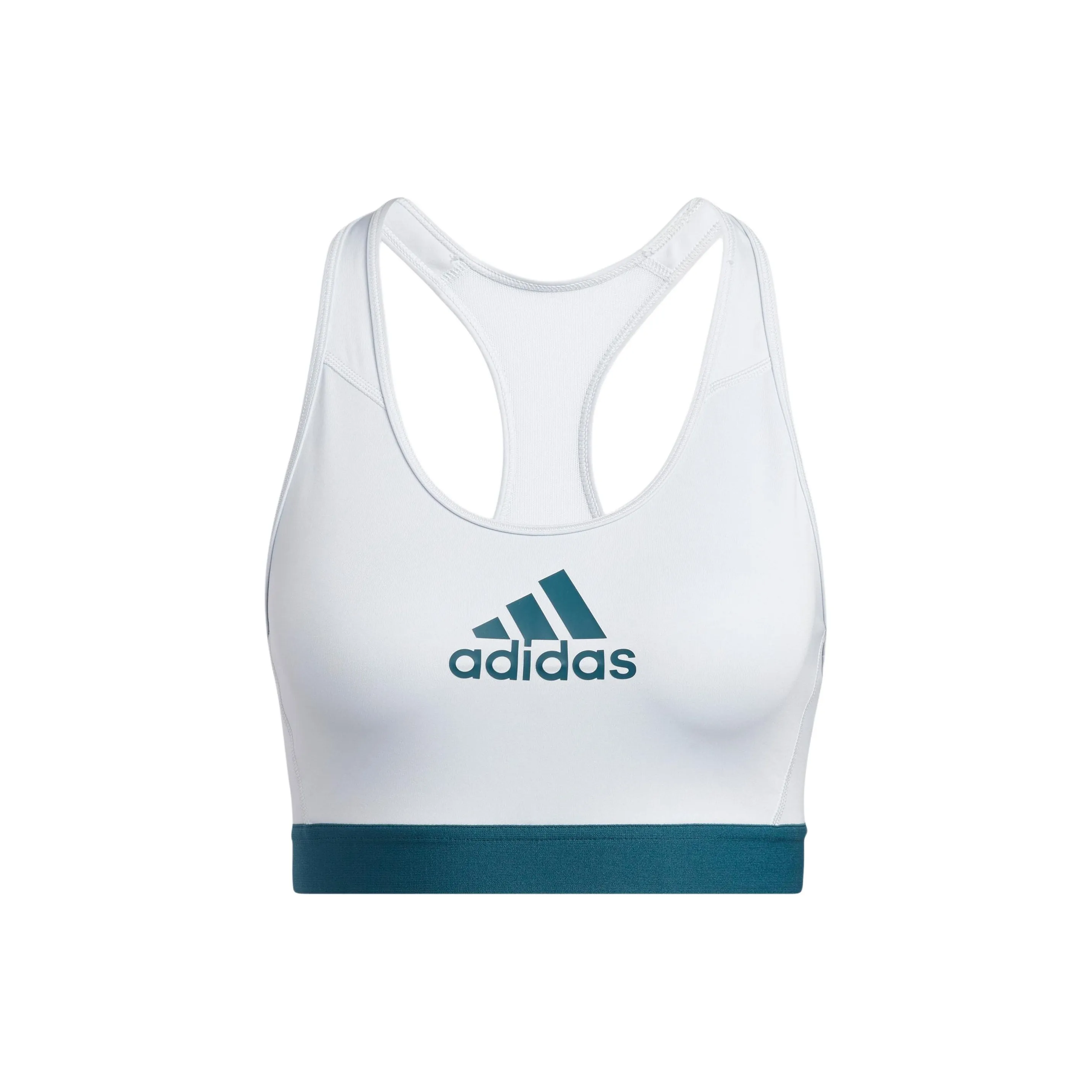 Adidas Don't Rest Alphaskin Bra Sports Underwear Women's Light Blue