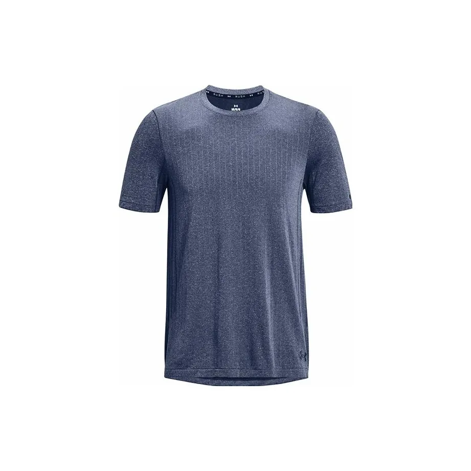 Under Armour RUSH Seamless T-Shirt Мужской Темно-синий