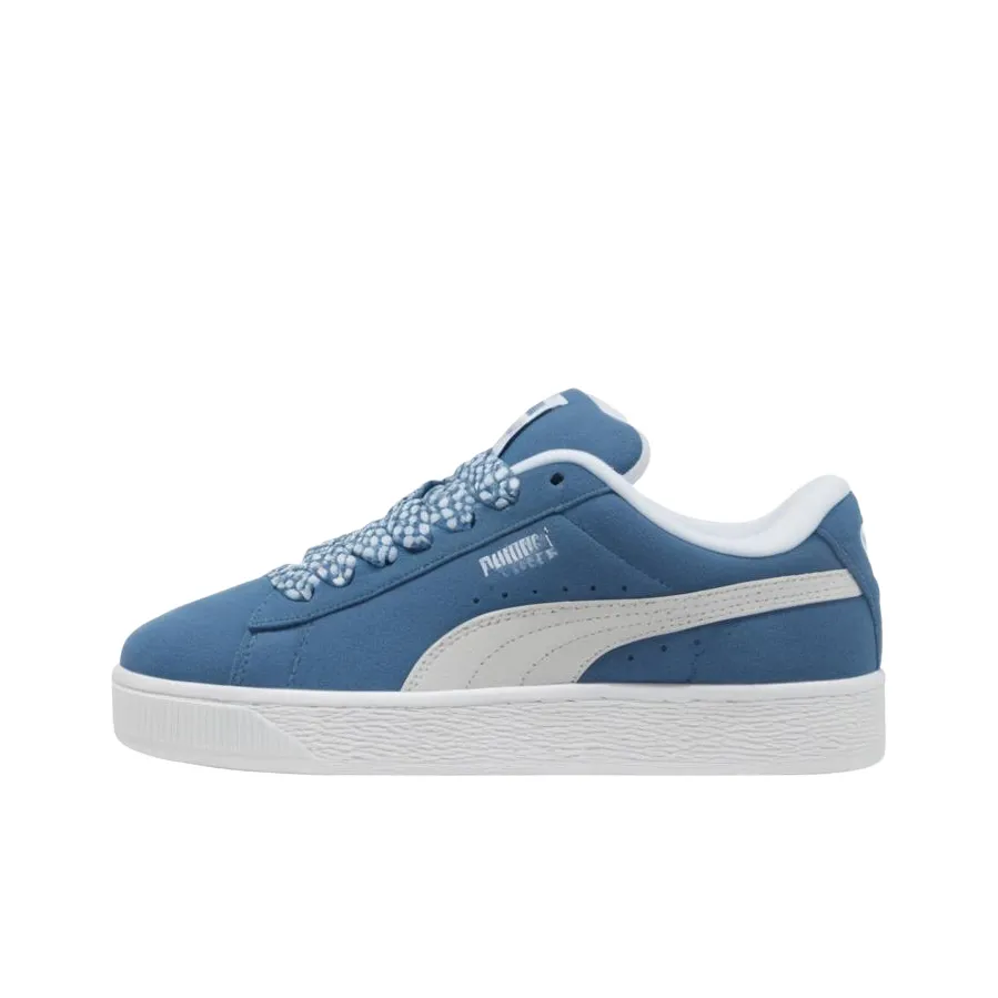 PUMA Suede XL Low Топ Скейтборд Кроссовки Женские Синие Белые
