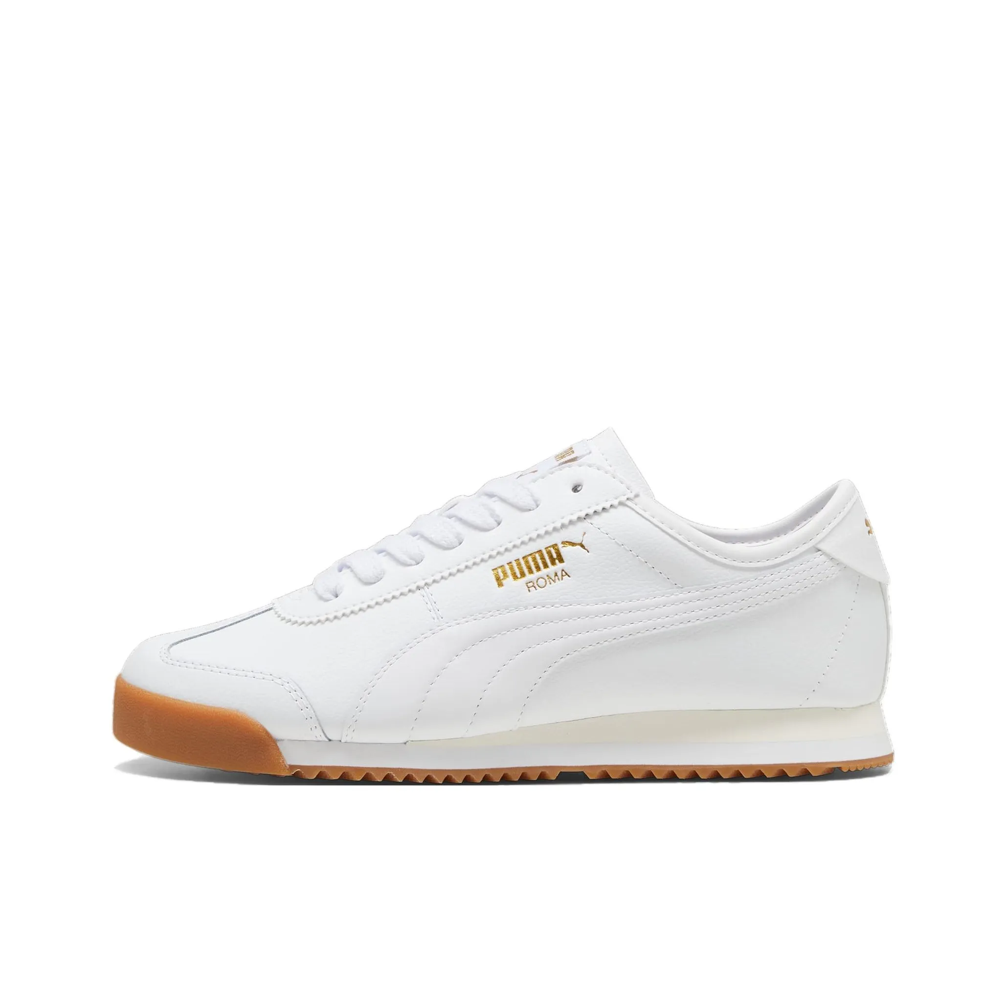 PUMA Roma Low Топ Casual Мужской Белый