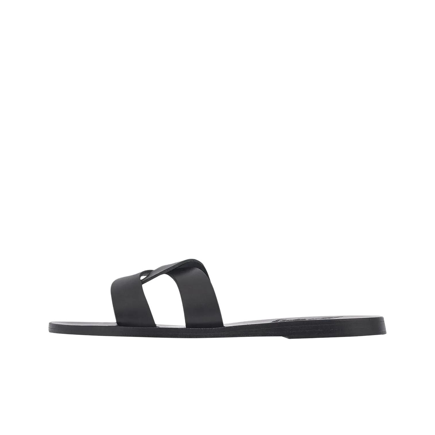 ANCIENT GREEK SANDALS Slide Slippers Women's Black