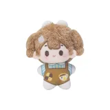 펜던트 - 화이트 토끼 Holding 라떼 10cm