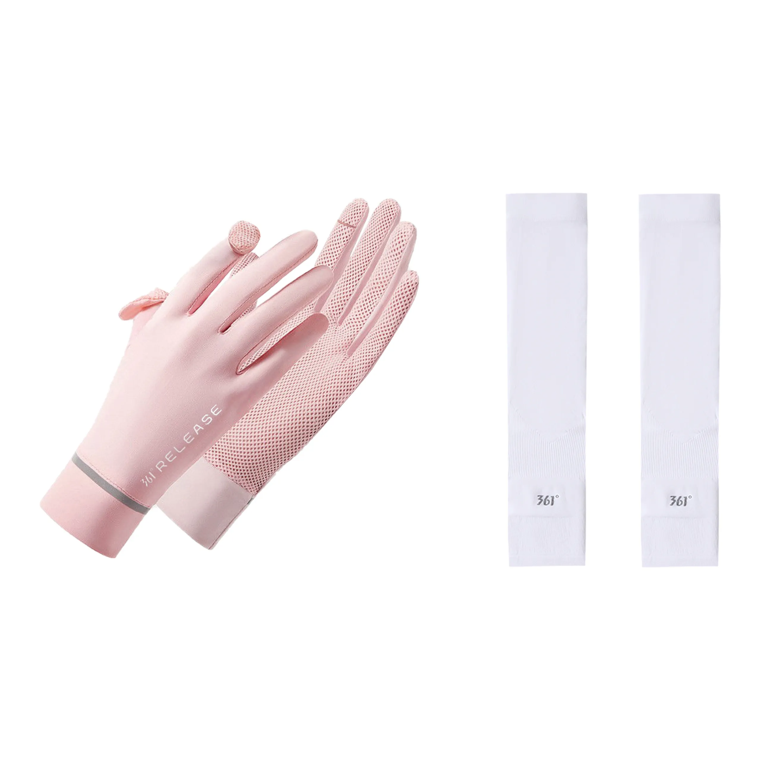 361° Полиамид Перчатки с UV-защитой Unisex Light Розовый