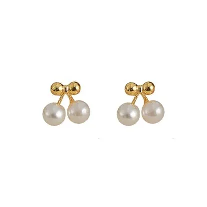 CARAT'S DIARY Искусственная жемчужина Серьги-гвоздики Женские