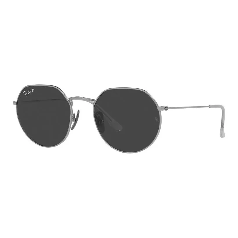 Ray Ban Jack Titanium Geometric frame Sunglasses