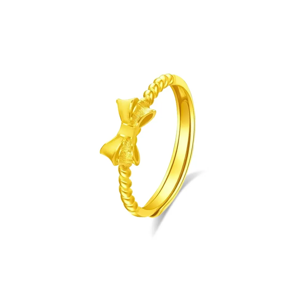 MUYAN Сплав Twist Bowknot Ring Женские