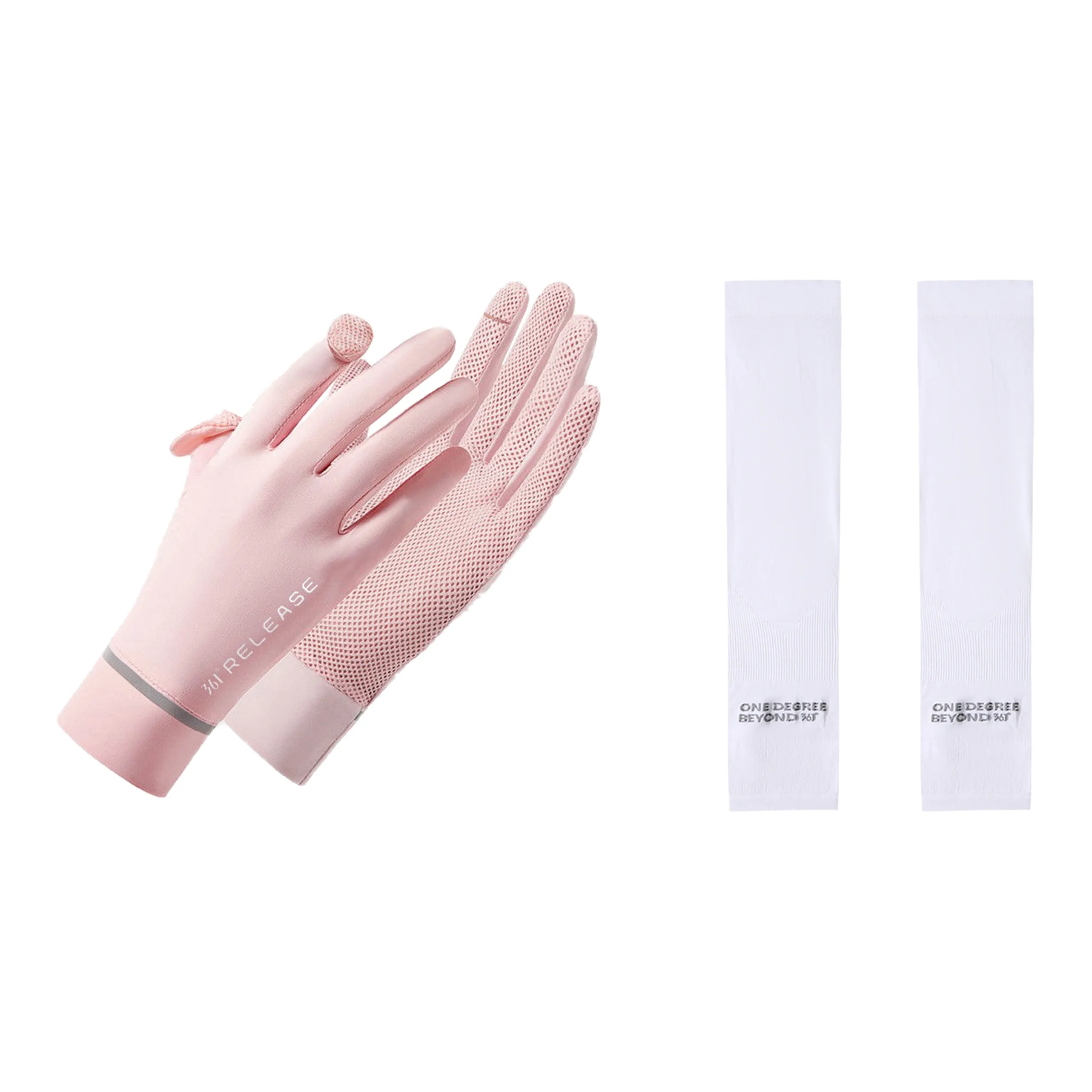 361° Полиамид Перчатки с UV-защитой Unisex Light Розовый