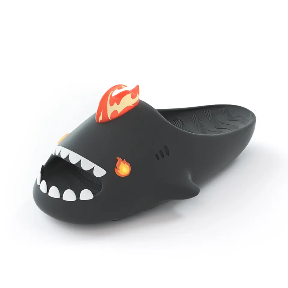 HelloSlippers Sharkicks Пламя Monster Слипоны Unisex