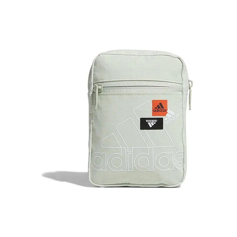Adidas Переработанный полиэстер материал сумка через плечо сумка через плечо обычная унисекс лен зеленый