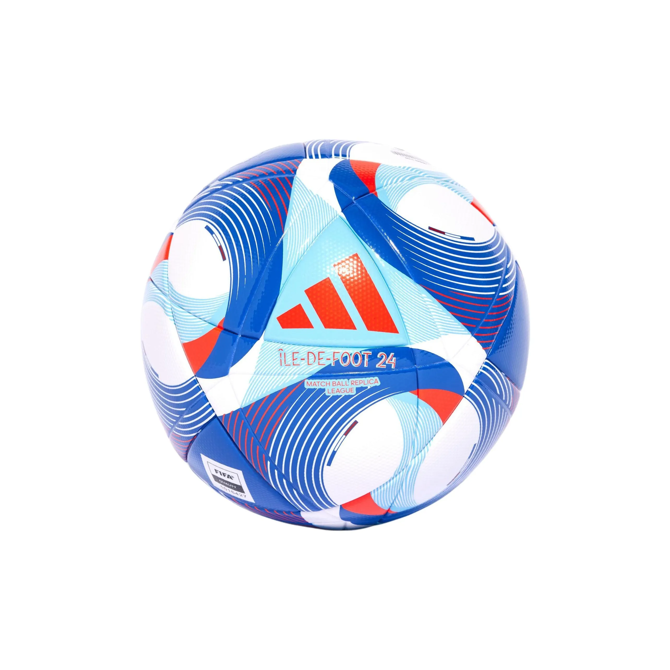 Adidas Size 4 Ball No. 5 Soccer Rubber Machine Stitched Soccer Ball Unisex Blue