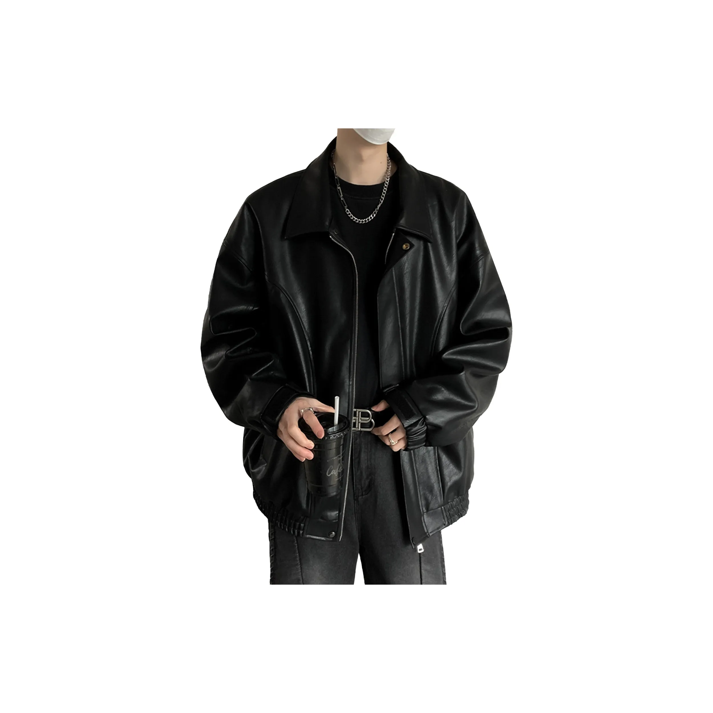 FALIAMS Унисекс Кожаные Куртки