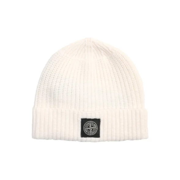 STONE ISLAND Sub Шерсть Бини Мужской Бежевый